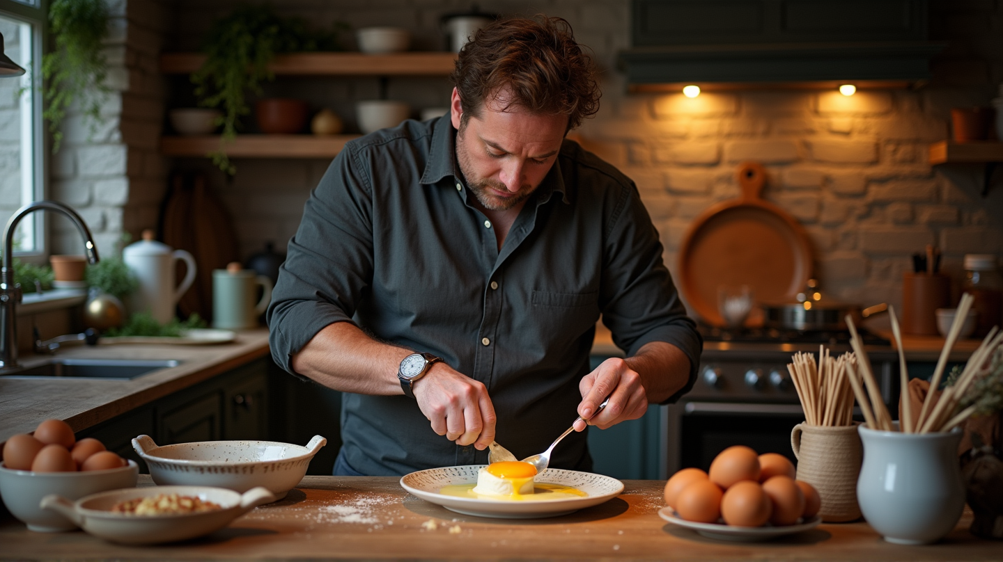 Lo Chef Celebrità James Martin Rivela un Geniale Trucco per Cuocere le Uova in 3 Secondi!