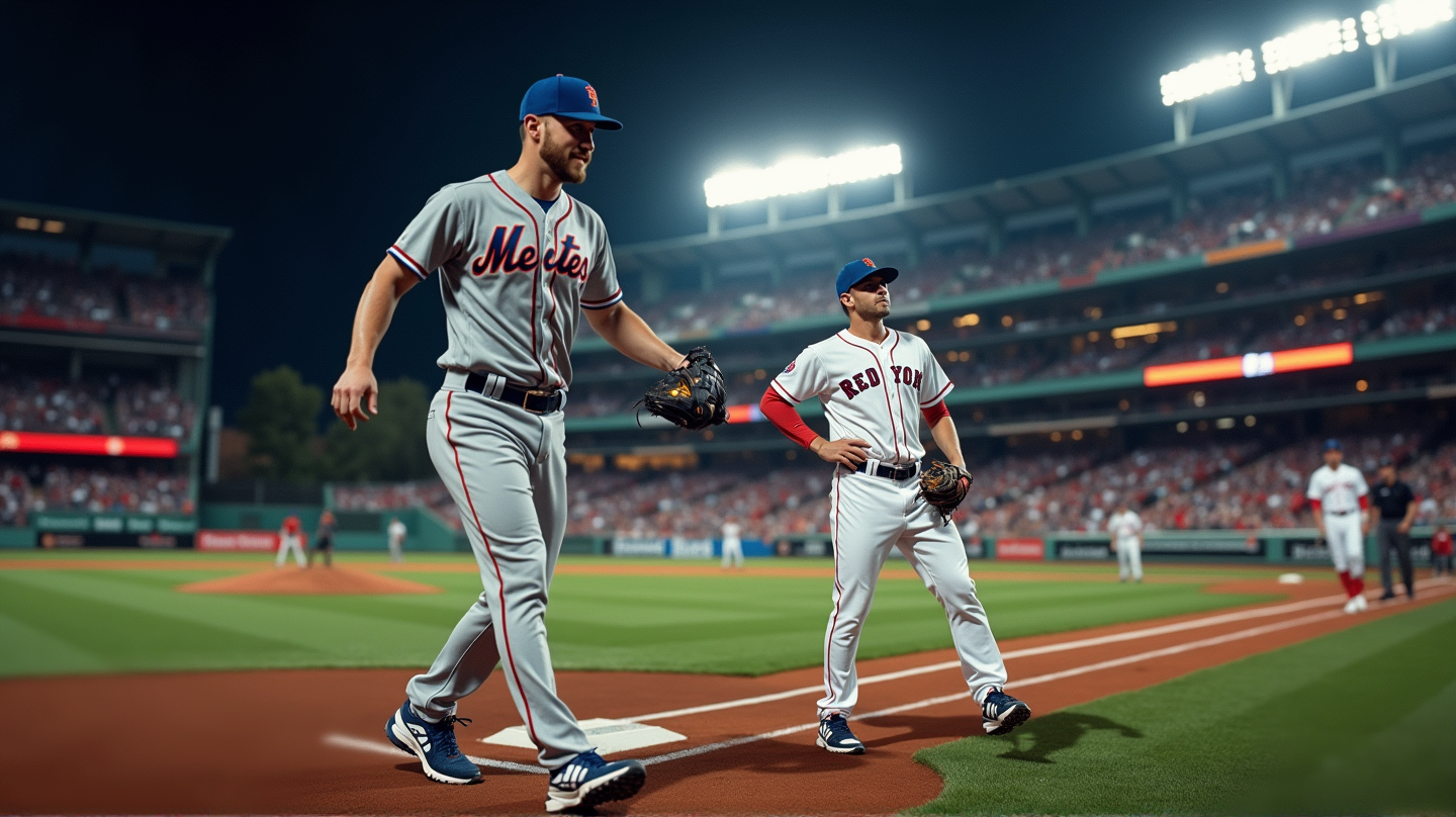 Scontro Epico: I Mets Cercano di Riscattarsi Contro i Red Sox in un Thrilling a Fenway