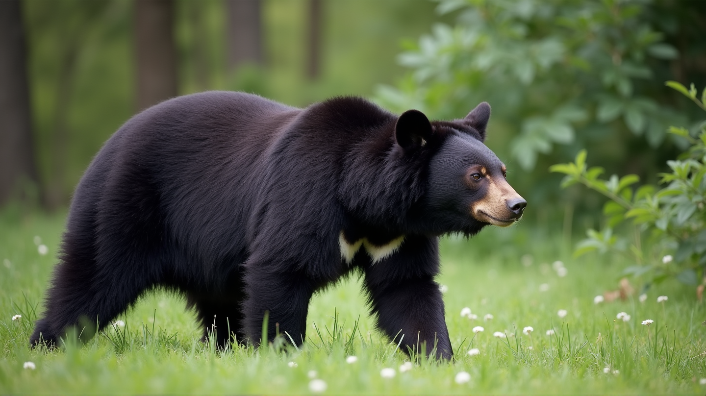 Avvistamento di un Orso Nero Ferito a Grandview Solleva Preoccupazione
