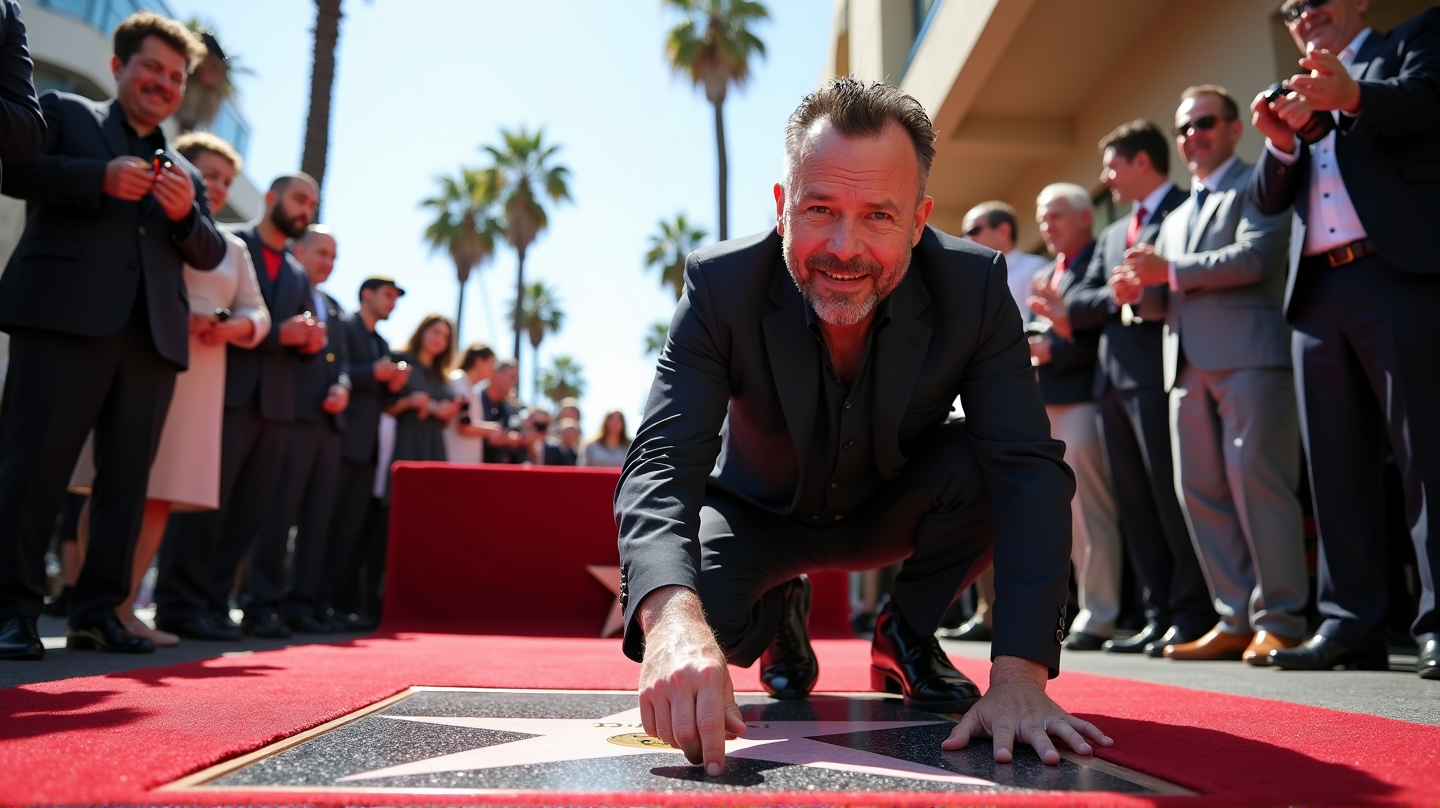 Il Trionfo di Ricky Gervais a Hollywood: Una Stella che Onora la Commedia