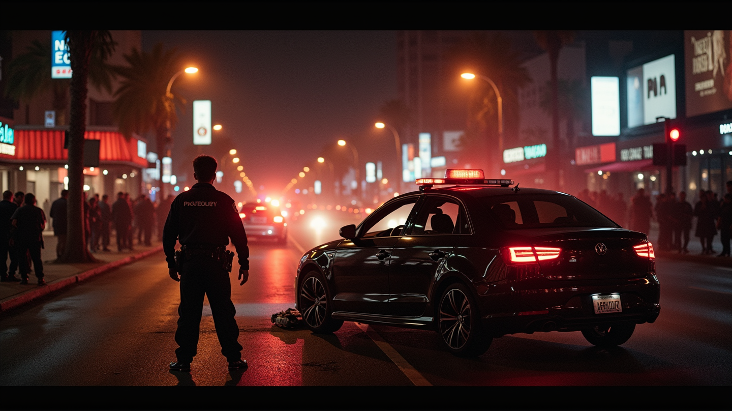 Svelare la Tragedia: Attacco a Hollywood con Auto Lascia 30 Feriti, Sospetto in Custodia