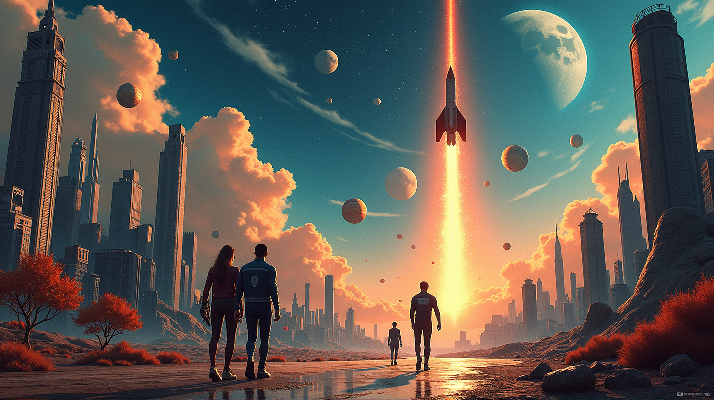 Svelamento di 'I Fantastici Quattro: Primi Passi': Una Meraviglia Spaziale Retro-Futuristica
