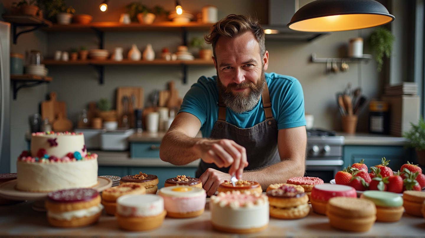 Il Maestro della Pasticceria dell'Alabama Condivide un Dolce Legato: Dai Celebrità alla Comunità