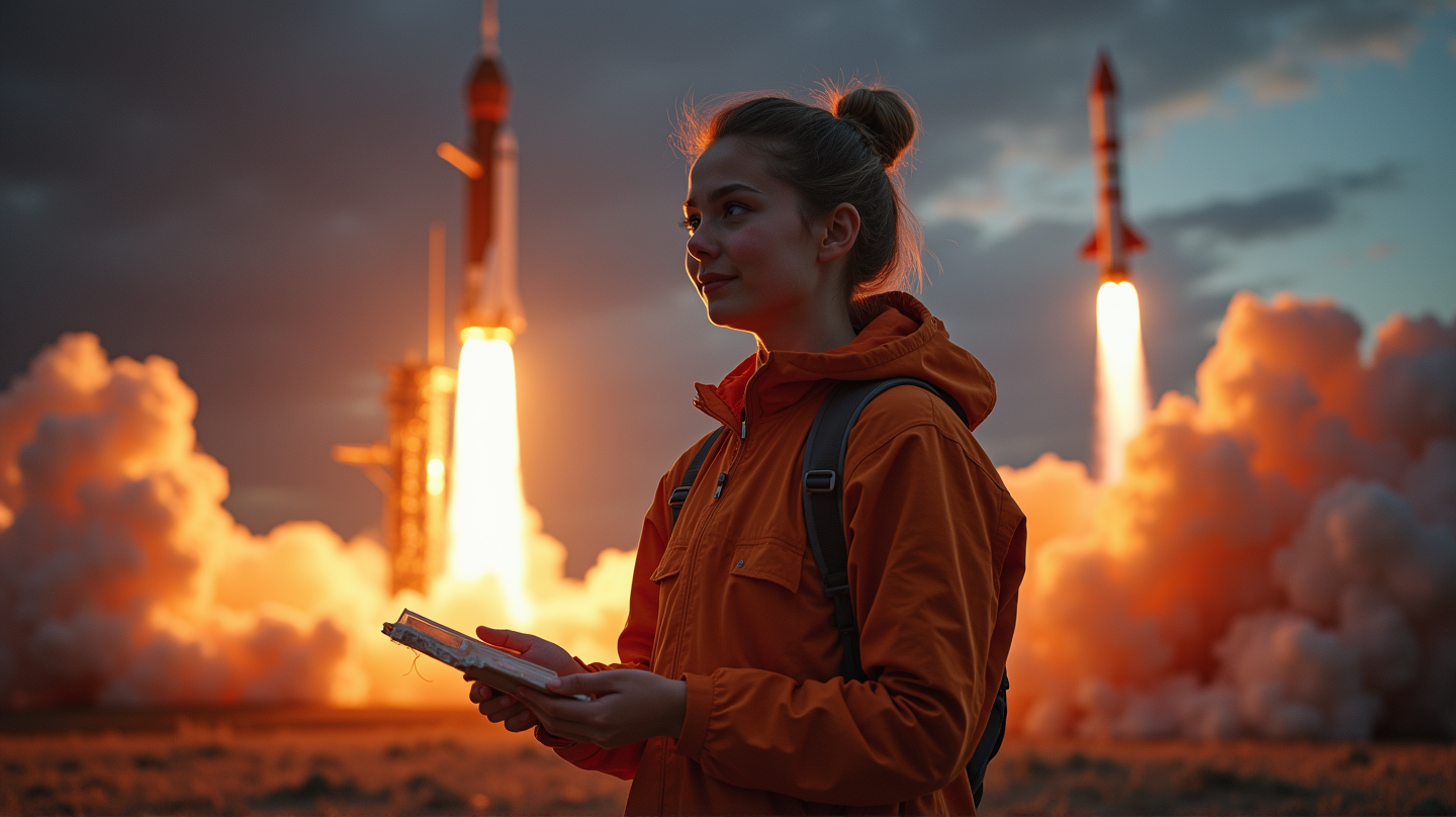 Studente della La Plata High School Brilla al Famoso Space Camp