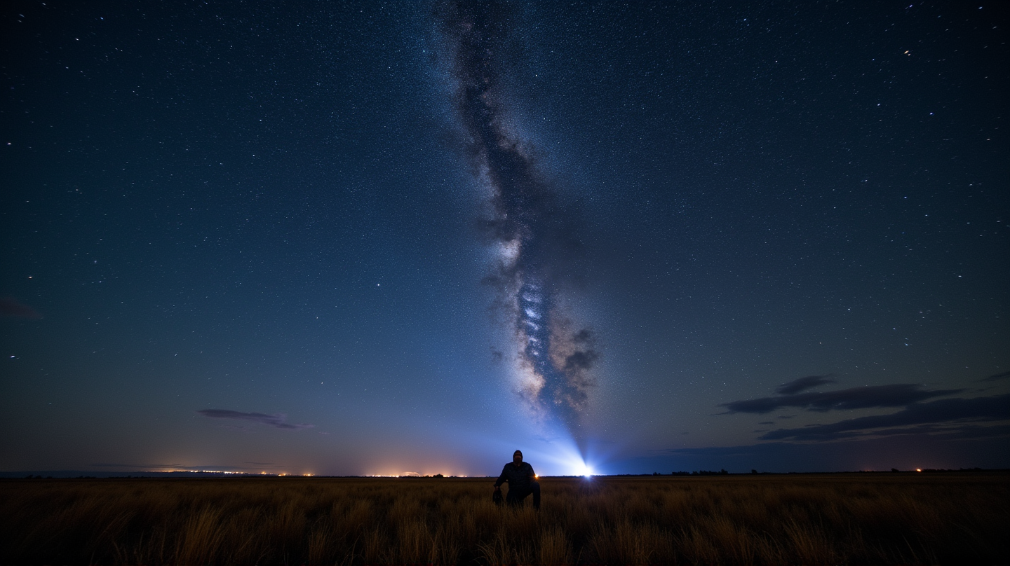 Spettacolo Celeste Inatteso: Detriti Spaziali su Montana