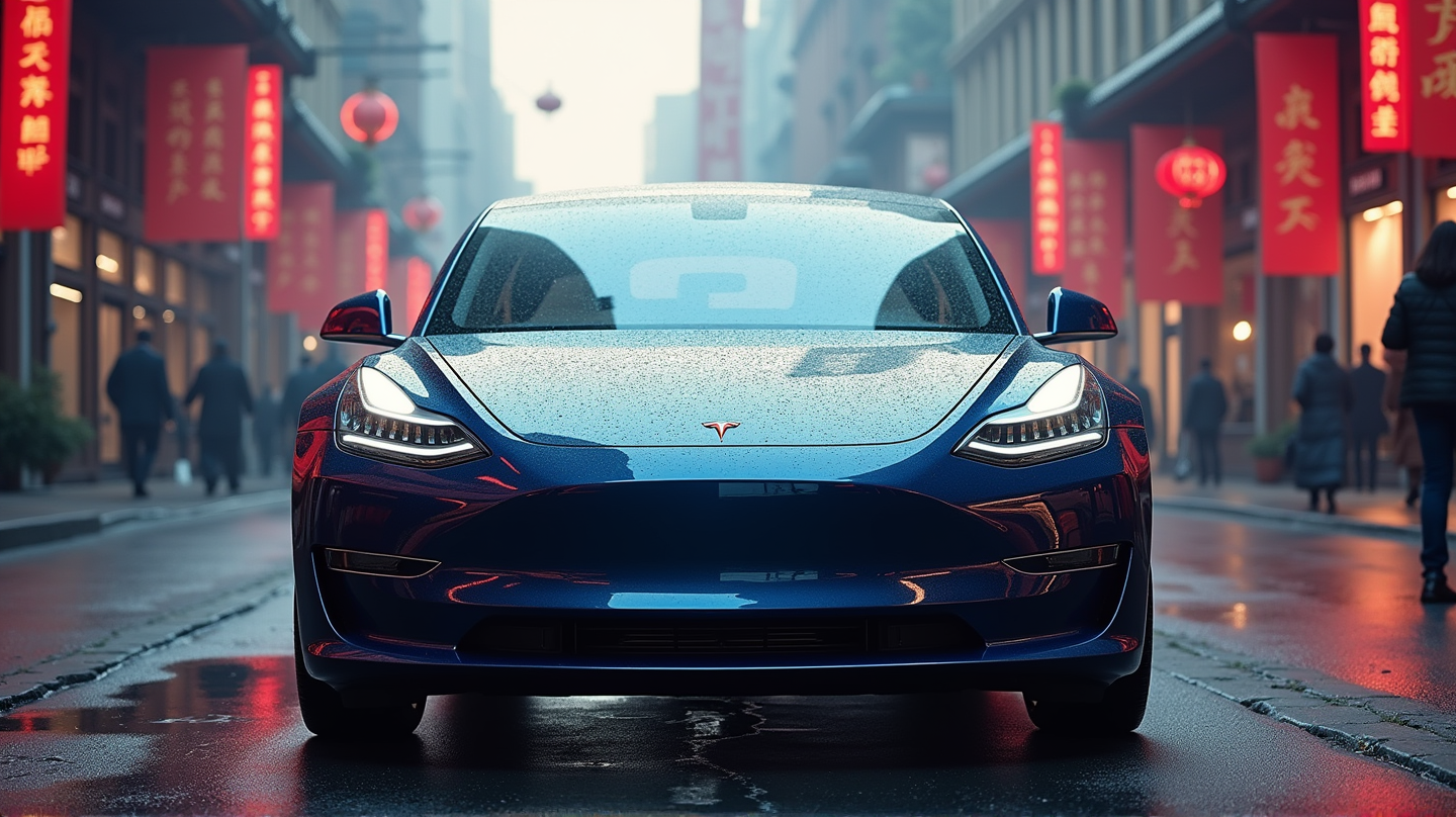 Le Vendite dei Veicoli Elettrici Tesla Made in China Calano Tra una Intensa Guerra dei Prezzi di Mercato