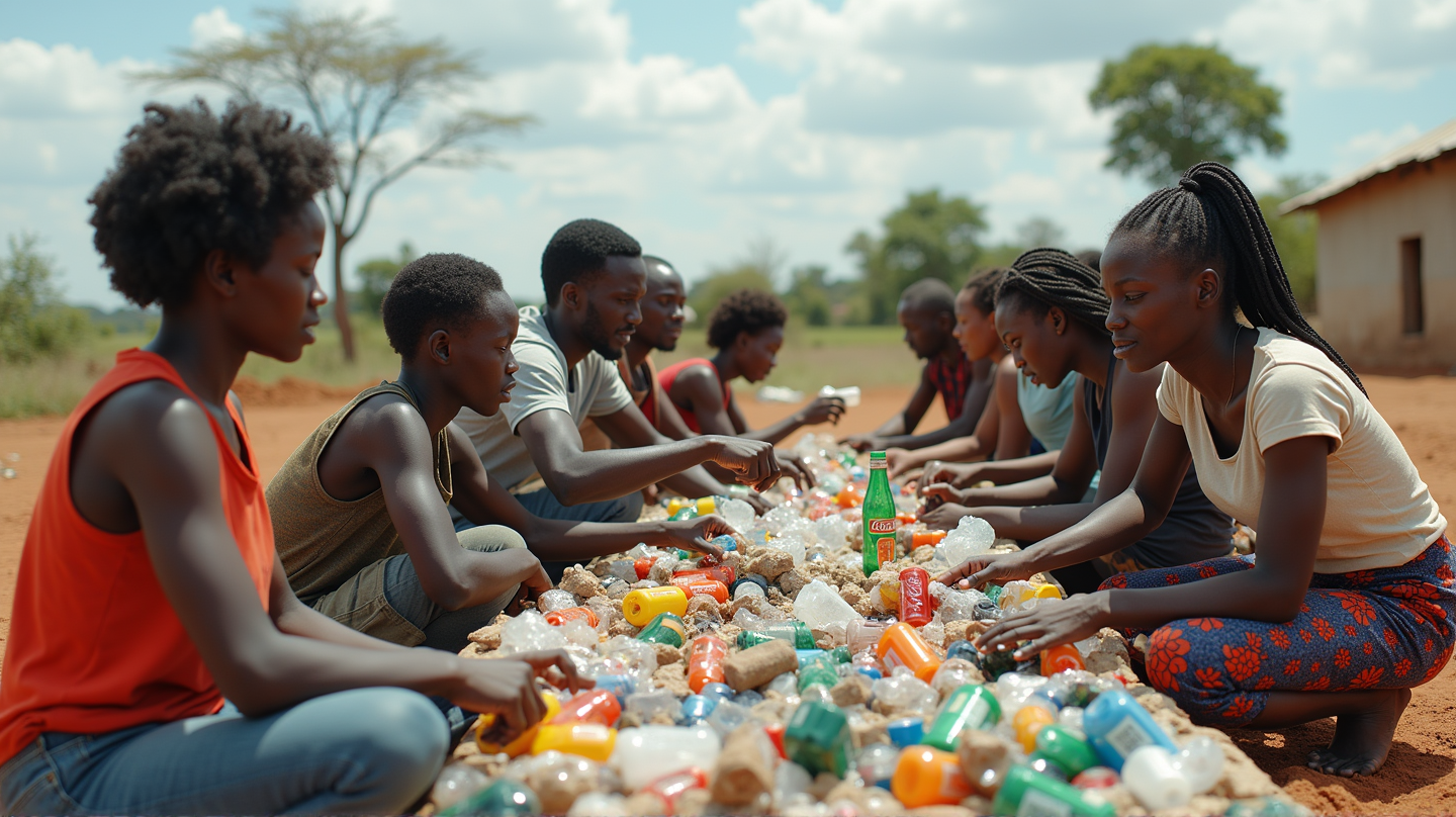 Coca-Cola fa il primo passo: una mossa importante verso la lotta ai rifiuti di plastica in Africa