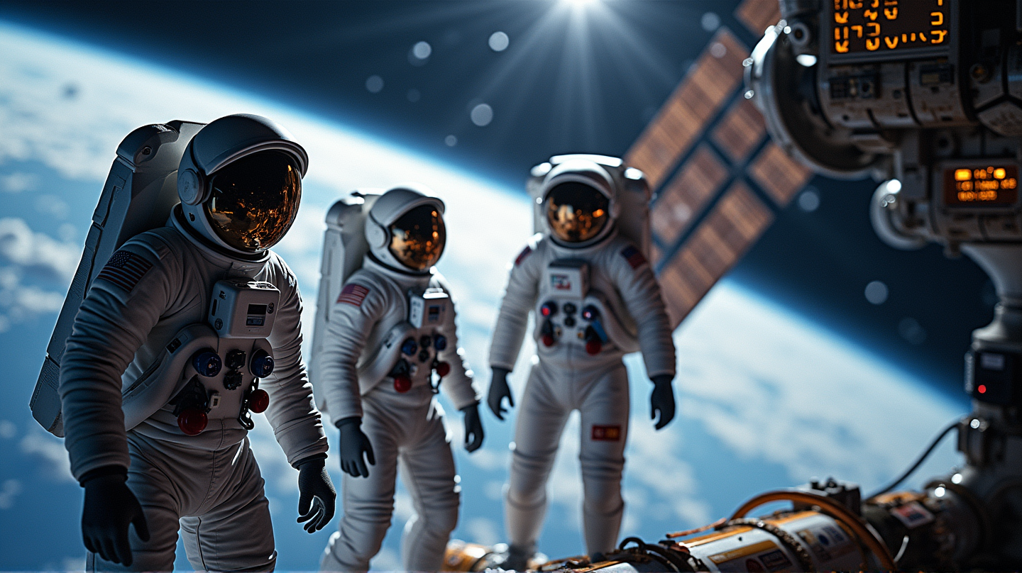 Astronauti di USA, Giappone e Russia si Incontrano con Successo sull'ISS