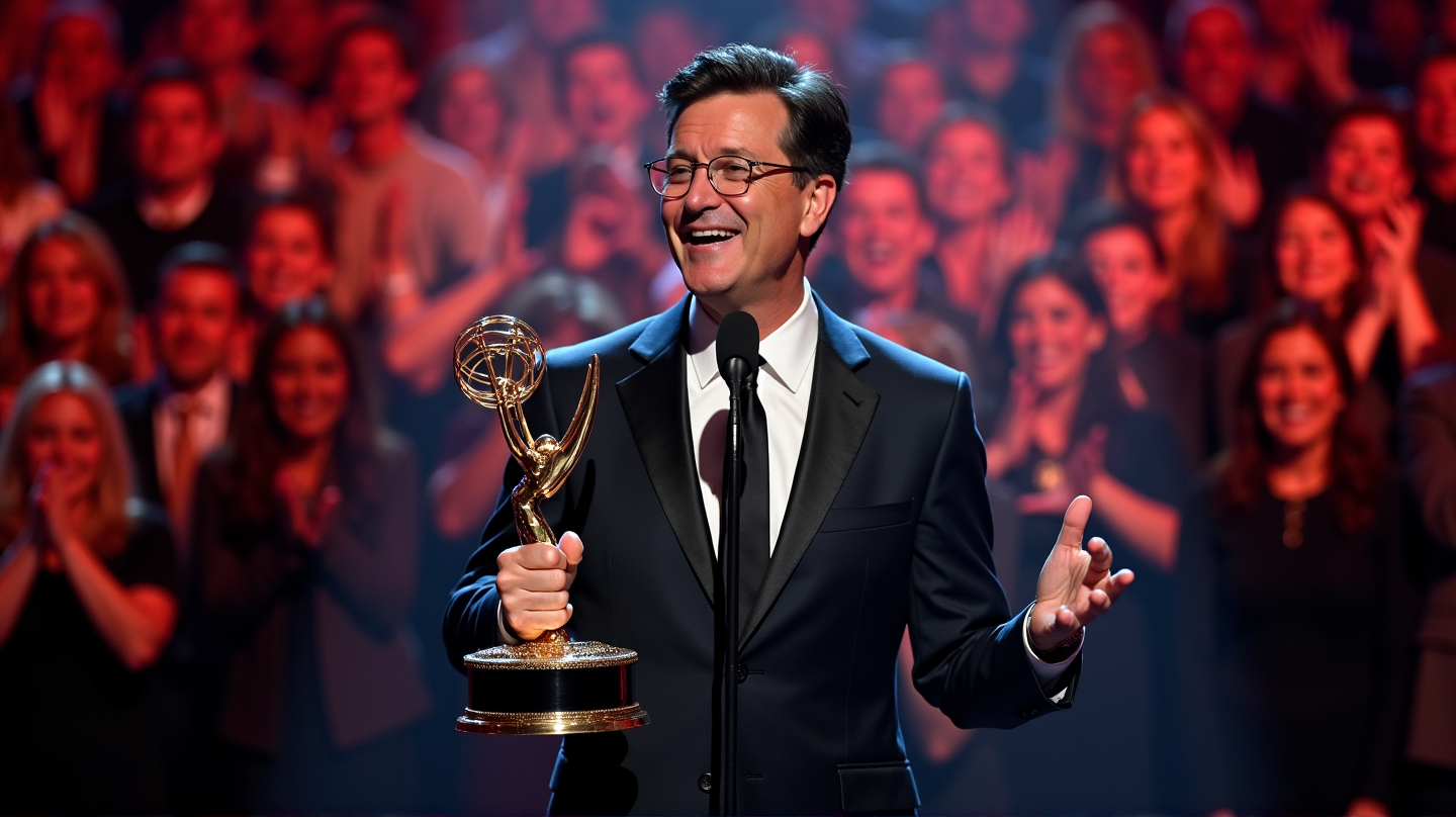 Il Trionfo di Stephen Colbert: Vittoria agli Emmy Dopo la Cancellazione del Programma!