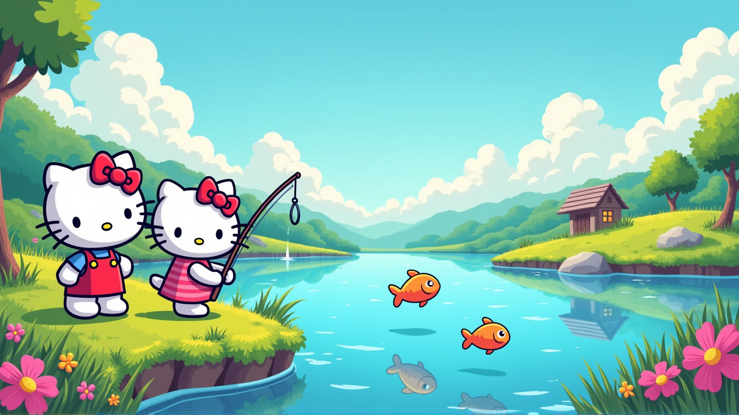 Immergiti nell'Avventura: Sblocca il Fish Derby in Hello Kitty Island Adventure