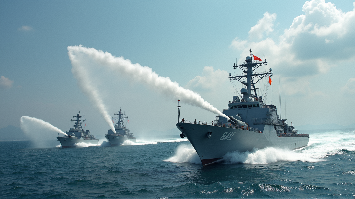 La Tensione Aumenta mentre la Cina Usa Cannoni ad Acqua sui Vascelli Filippini