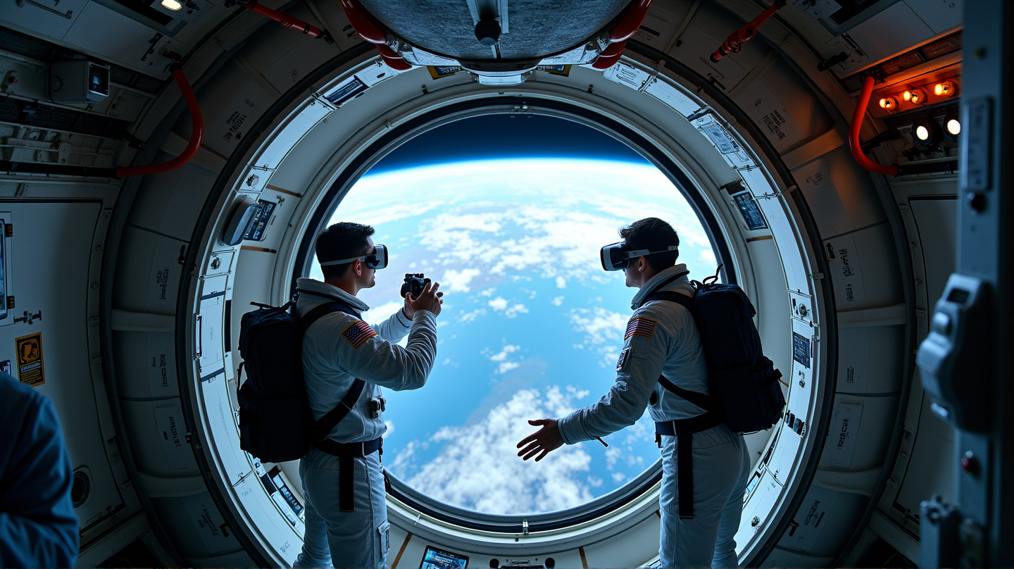 Gli 'ascans' della NASA e l'equipaggio della ISS: Una fusione tra esplorazione futura e innovazione attuale