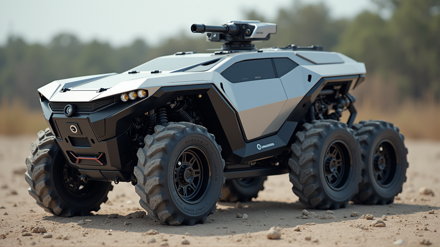 Presentazione di NOMAD: la UGV di nuova generazione di Scout AI e Hendrick Motorsport