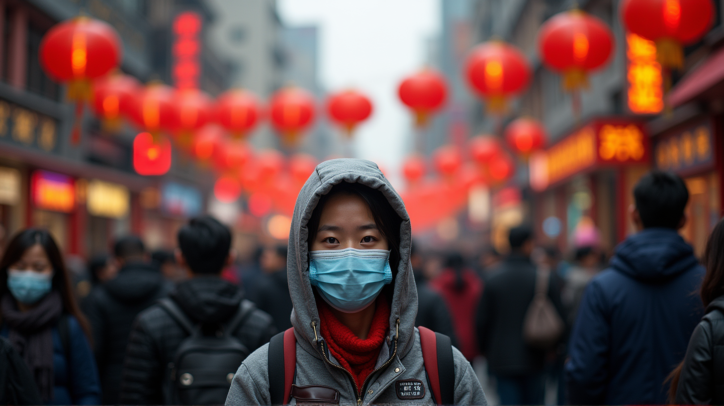 Cina in Allerta: COVID-19 e Malattie Respiratorie Rappresentano Rischi Durante le Festività Nazionali