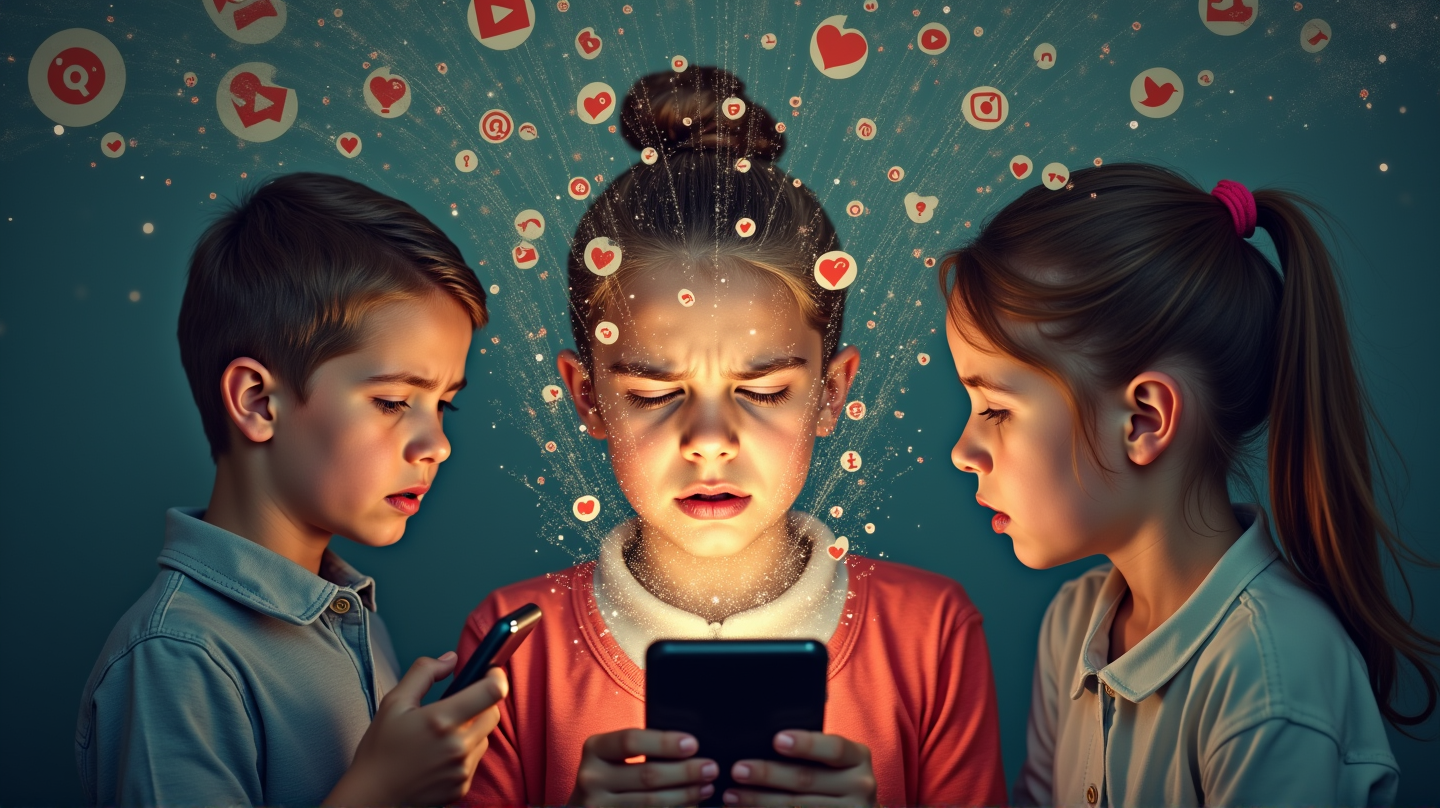 I Nascosti Fattori di Ansia dei Social Media per i Bambini
