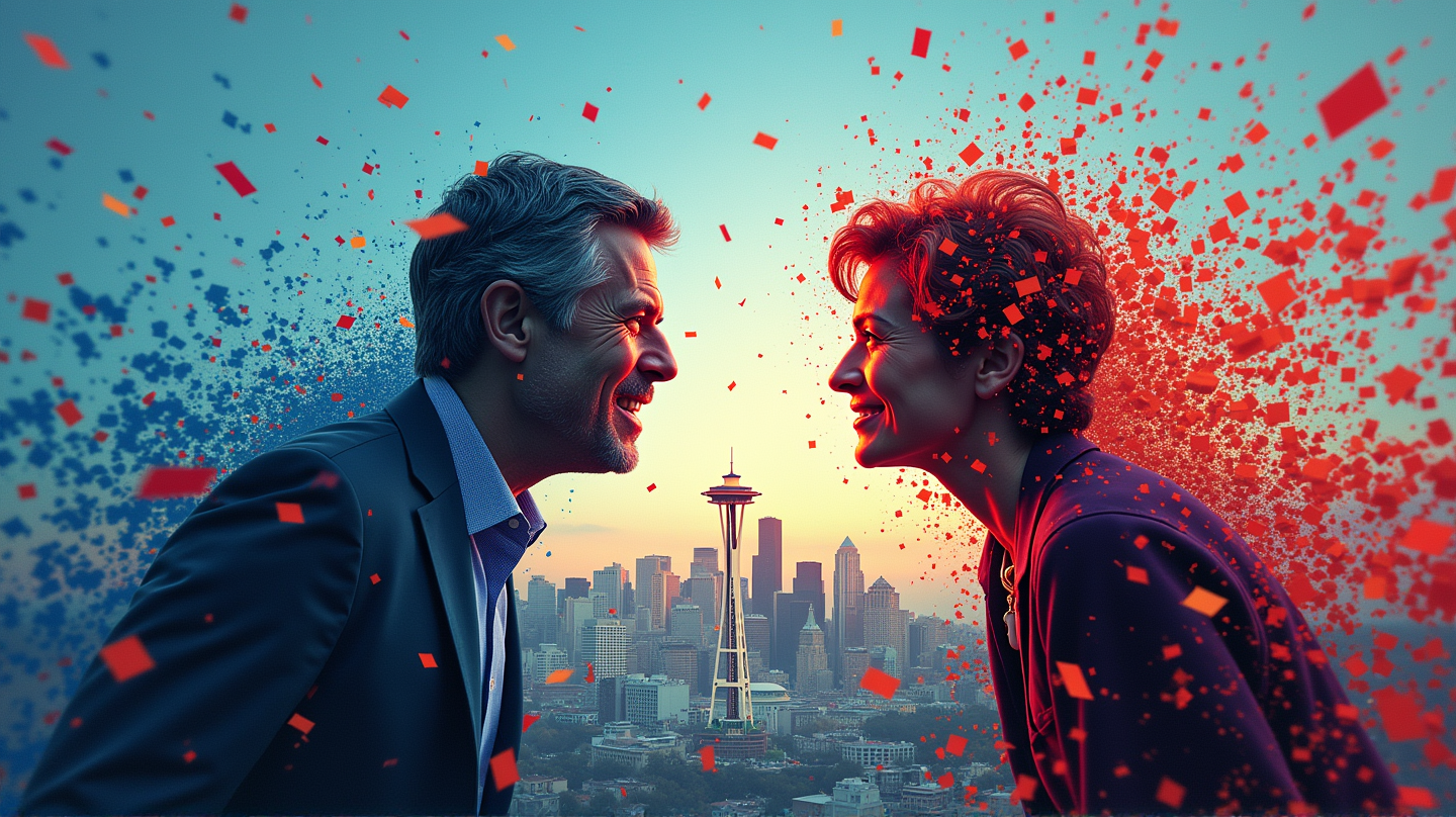Duchi Digitali: I Candidati a Sindaco di Seattle Scatenano il Frenesie sui Social Media!