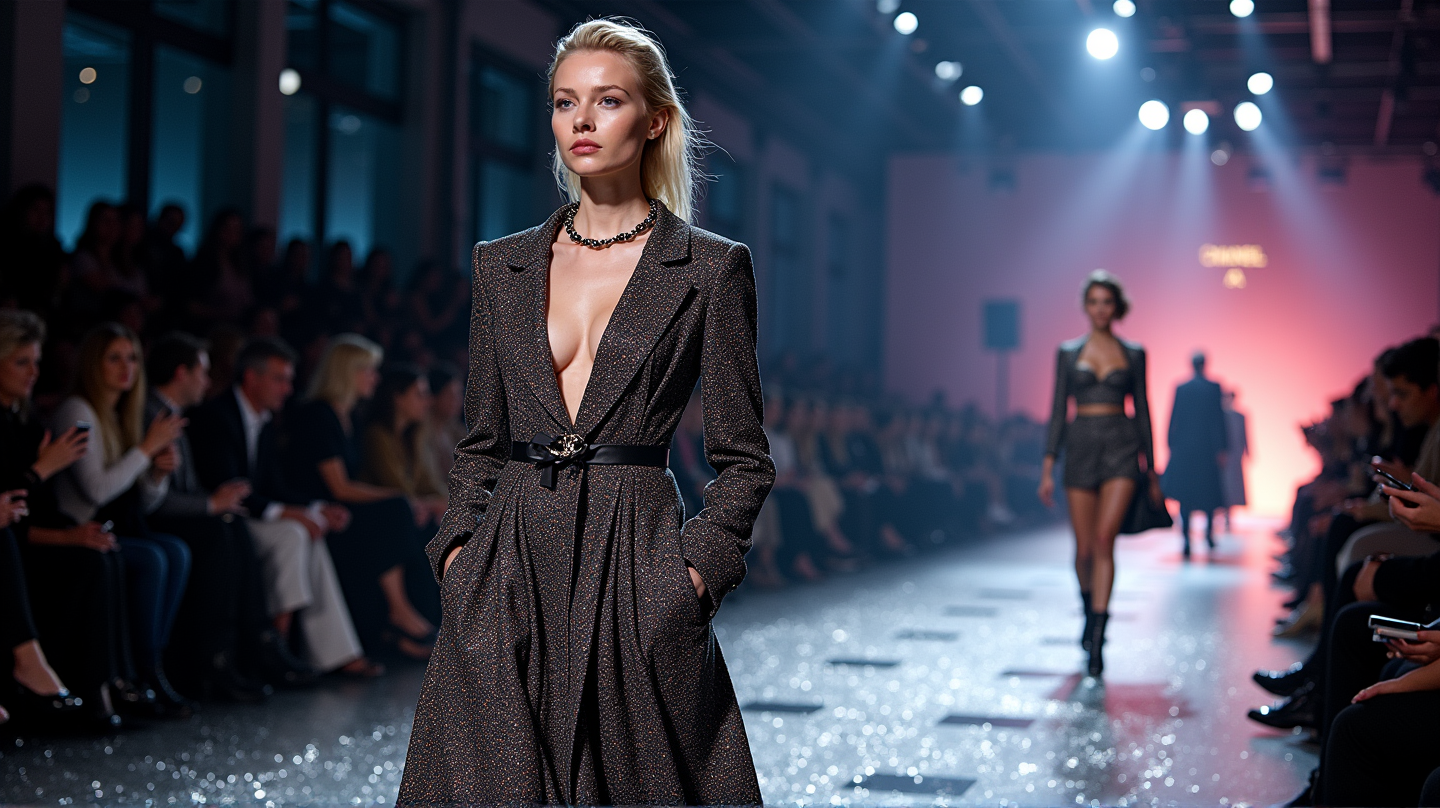 Trionfo delle Celebrità e Glamour Cosmico: L'Audace Debutto di Matthieu Blazy alla Chanel