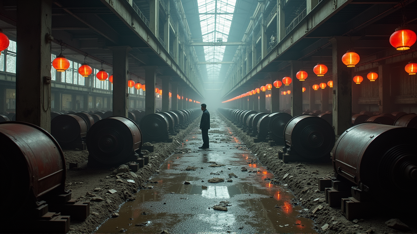 Il Calo Manifatturiero della Cina: La Sfida degli Otto Mesi