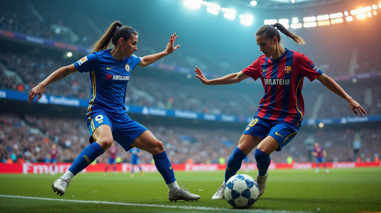 Scontro tra Titani: Chelsea vs. Barcellona nella UEFA Women's Champions League
