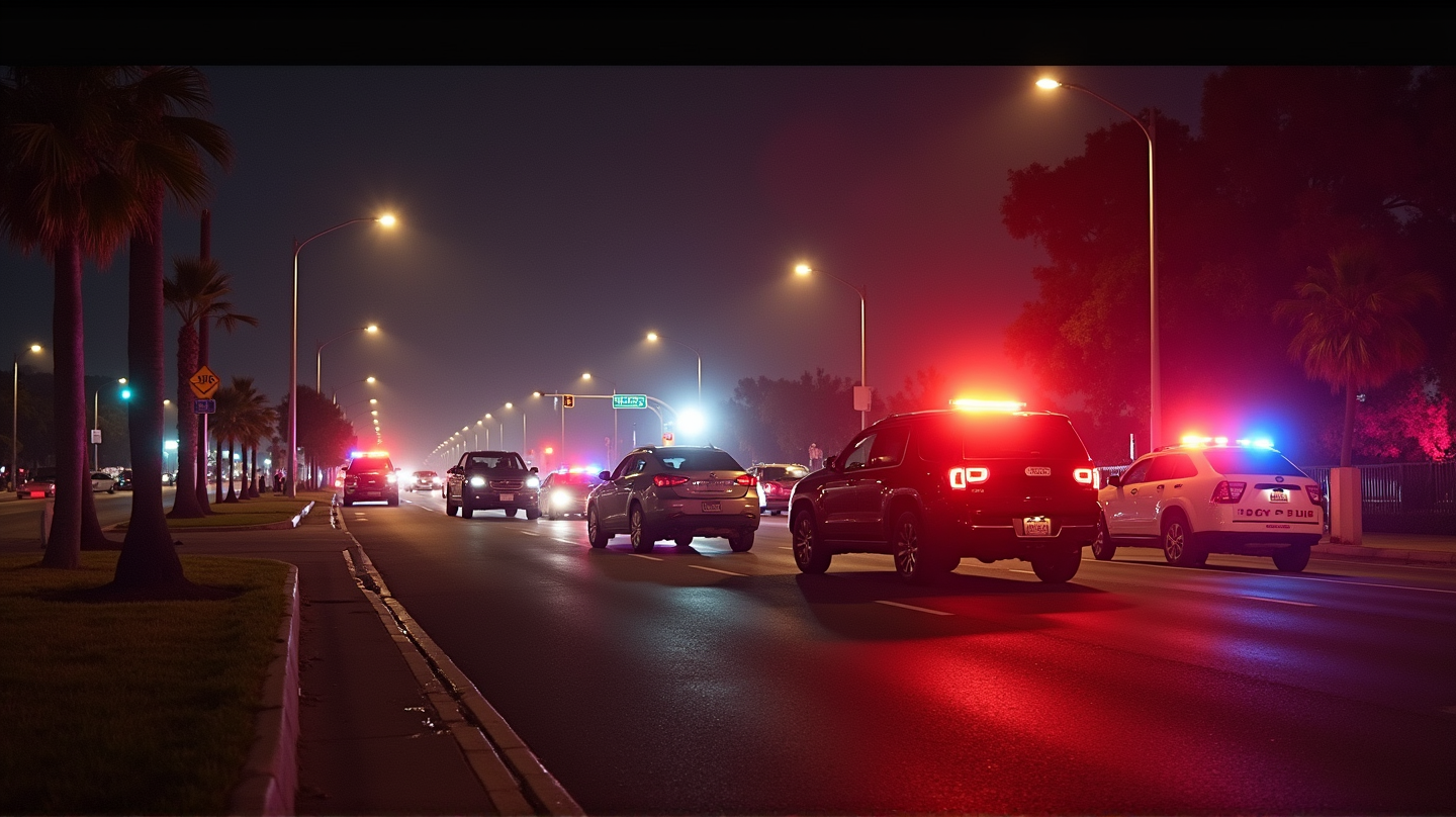 La tragedia colpisce: Incidente multi-veicolo a Hollywood provoca una vittima