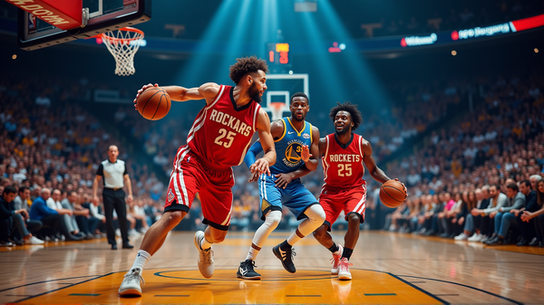 Guarda Live lo Scontro nei Playoff NBA: Warriors vs. Rockets!