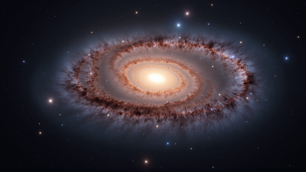 Galassia a Spirale Barrata NGC 5335: Un Capolavoro Cosmico Catturato da Hubble
