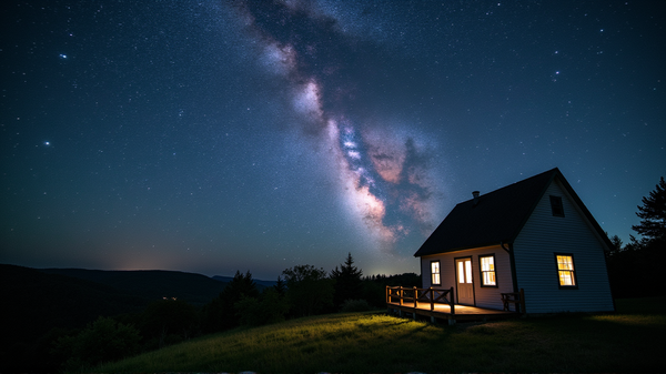 Astronoma amatoriale cattura maestose galassie sopra il cielo del Vermont