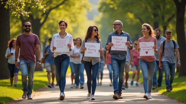 Una Passeggiata nella Memoria: Onorare un Padre e Combattere un Cancro Raro