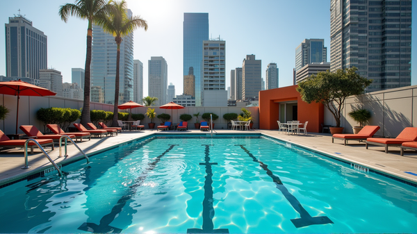 Riparazioni Urgenti: Chiusura Temporanea per la Piscina sul Tetto di West Hollywood