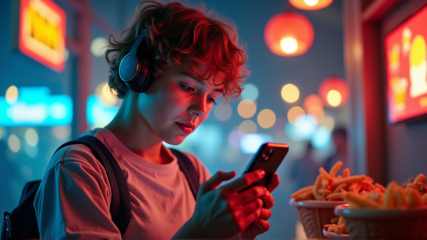 Gli Annunci di Cibo Spazzatura sui Social Media Stanno Sabotando le Scelte Salutari dei Teenager?