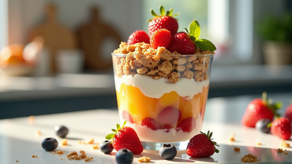 Sblocca il Piacere della Colazione: Parfait Senza Latticini Che Non Rinunciano alla Cremità!