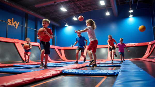 Sky Zone al Centro dell'Attenzione di Gurnee Mills