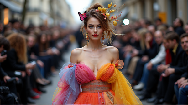 Le Celebrità di Prima Classe Brillano alla Settimana della Moda di Parigi con Stupendi Abiti di Alta Moda