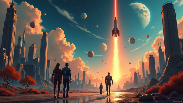 Svelamento di 'I Fantastici Quattro: Primi Passi': Una Meraviglia Spaziale Retro-Futuristica