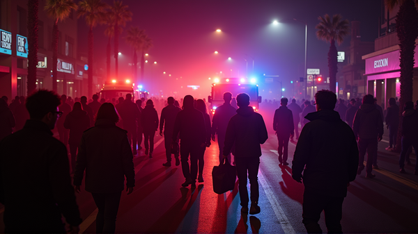 Mattina Tragica: 30 Feriti a East Hollywood in un Carambola di Veicoli