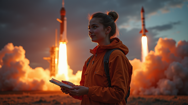Studente della La Plata High School Brilla al Famoso Space Camp