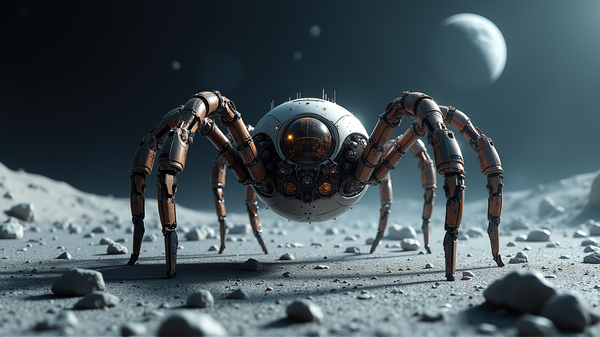 Ragni Robotici: Pionieri della Costruzione Sostenibile sulla Luna