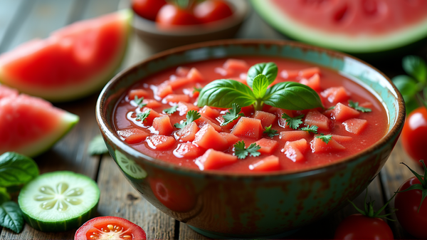 Eleva le Tue Abilità Culinarie con le Ricette di Gazpacho di Anguria