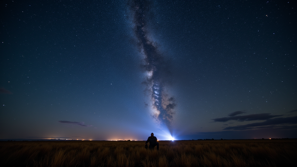 Spettacolo Celeste Inatteso: Detriti Spaziali su Montana