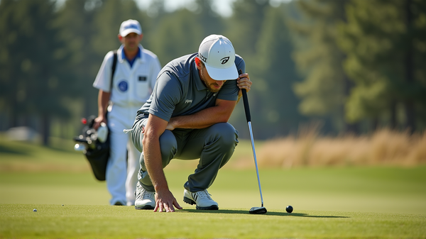 Scottie Scheffler Affronta una Battuta d'Arresto con l'Assenza del Caddie Prima del Cruciale Playoff