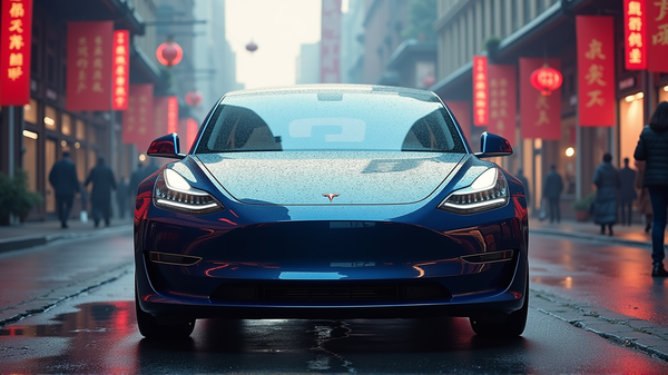 Le Vendite dei Veicoli Elettrici Tesla Made in China Calano Tra una Intensa Guerra dei Prezzi di Mercato