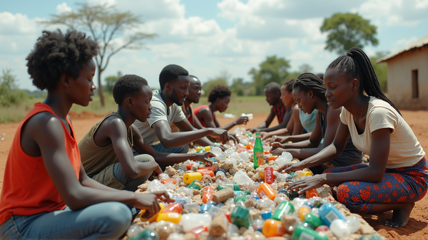 Coca-Cola fa il primo passo: una mossa importante verso la lotta ai rifiuti di plastica in Africa