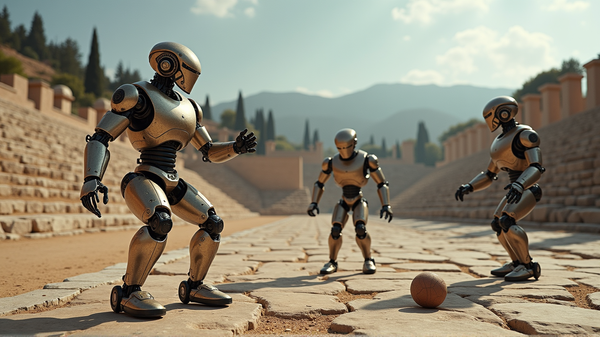I Robot Incantano a Olimpia, ma Affrontano la Sfida dell'IA