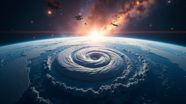 Dallo Spazio: Astronauta Giapponese Cattura Duplice Tifone Durante il Blocco degli Stati Uniti