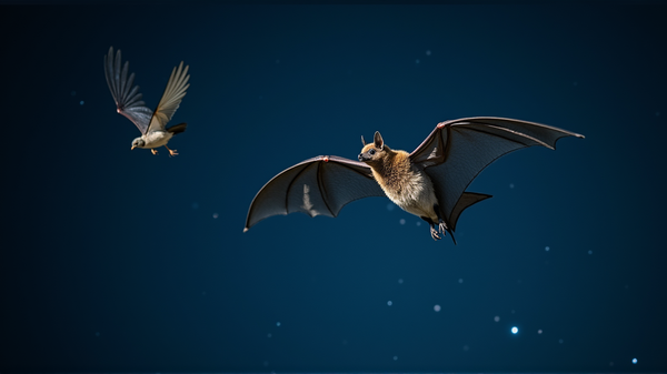 Predatori Aerei: La Caccia Notturna dei Pipistrelli ai Passeriformi