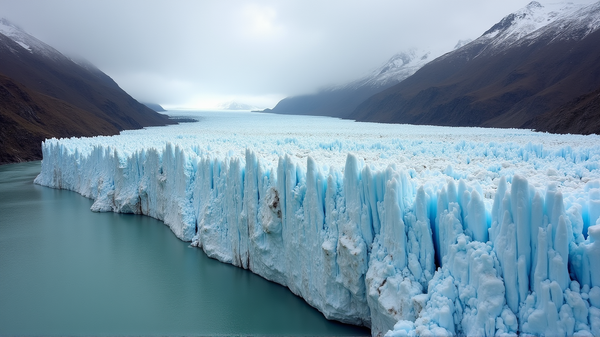 I Ghiacciai del Cile nel Tempo: Un Contrasto Netto dal 1987 al 2024