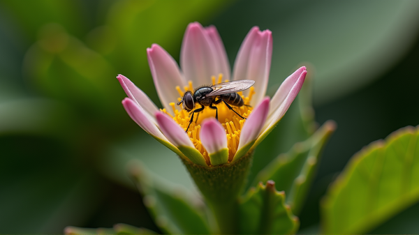 Un Fiore Giapponese Inganna le Mosche con un Trucco Magico a Base di Odore di Formica