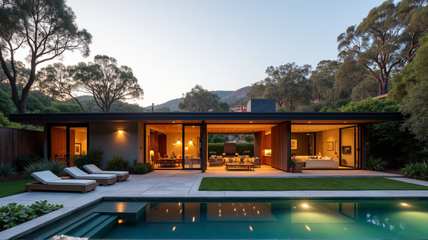 Scopri il Ranch Midcentury di Hollywood Hills: Un Mix di Fascino Senza Tempo e Innovazione Moderna