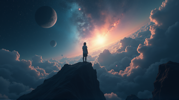 Abbraccia Essere un Allegro Granello Cosmico: Un Percorso verso la Vera Felicità