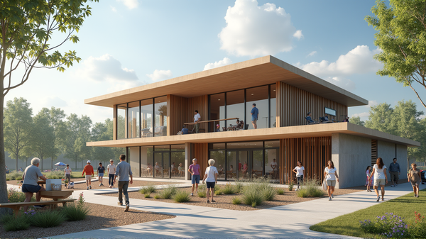 La Nuova Biblioteca di Foley Apre la Strada per l'Espansione del Centro Anziani